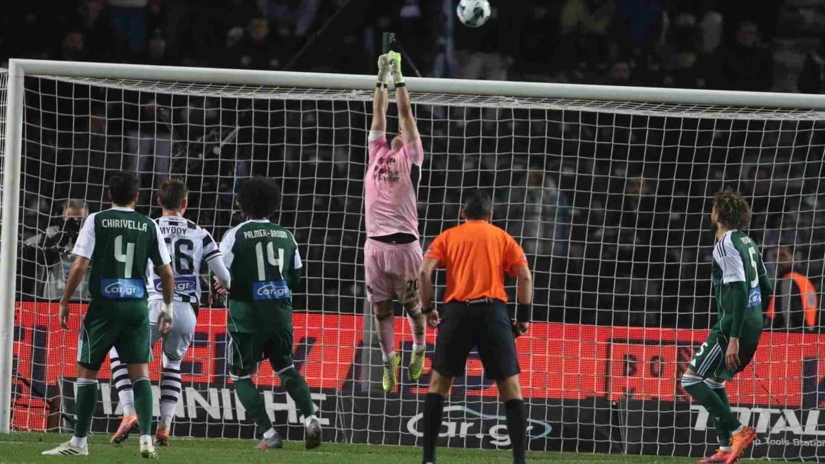 Detalj s meča PAOK - Panathinaikos