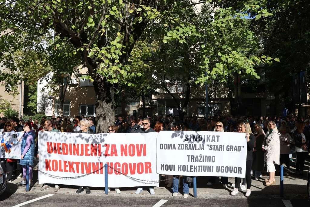 Neuspio sastanak zdravstvenih radnika HNK i Vlade, Buhač iznijela svojevrsne prijetnje, sindikat nastavlja ka štrajku