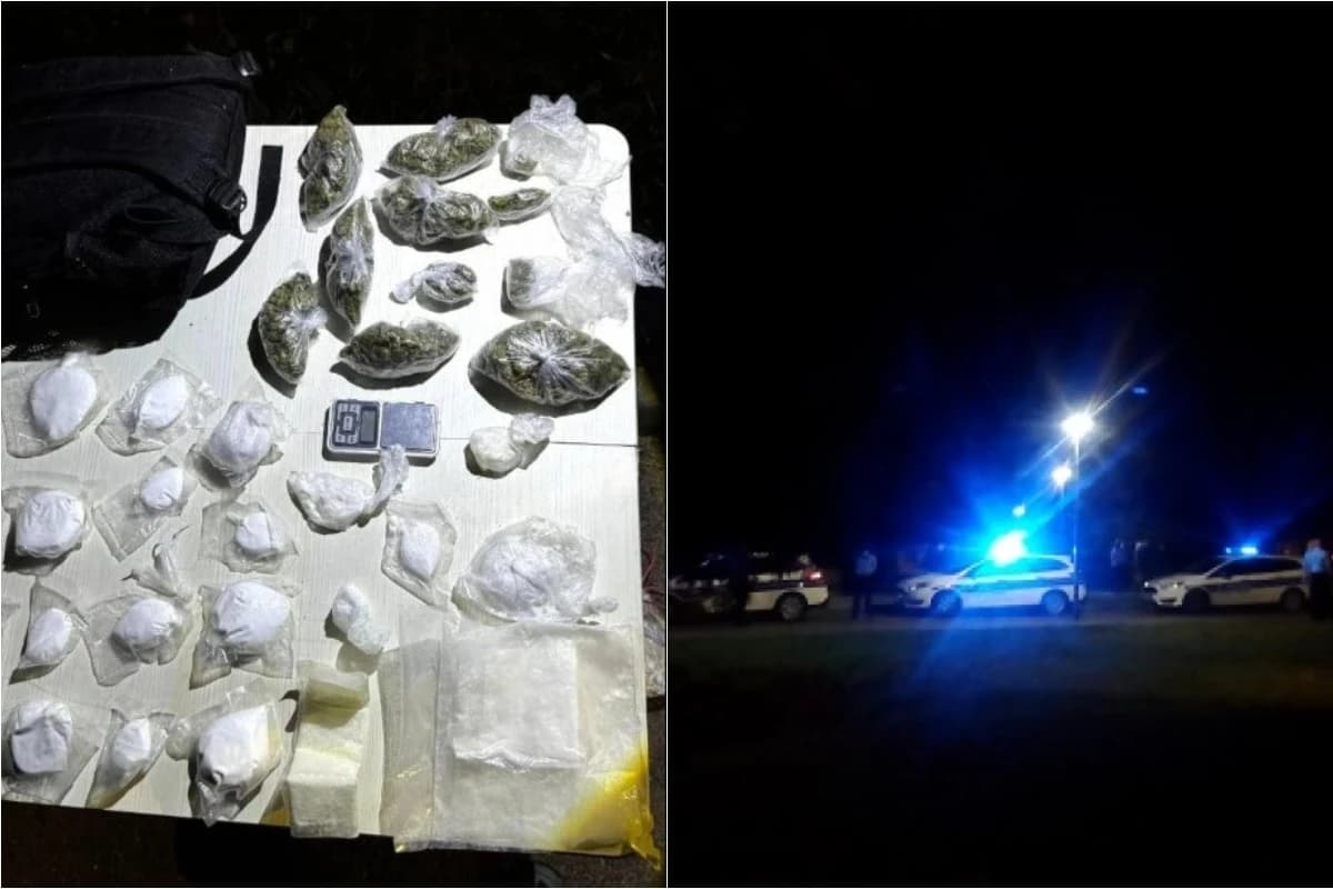 Poznato ko je muškarac koji je bježao s drogom, povrijedio dva policajca i oštetio tri vozila