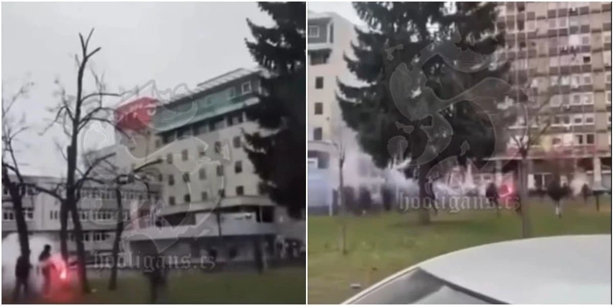 Tuča kod Mašinske škole u Sarajevu, letjele i baklje: Povrijeđena dva učenika