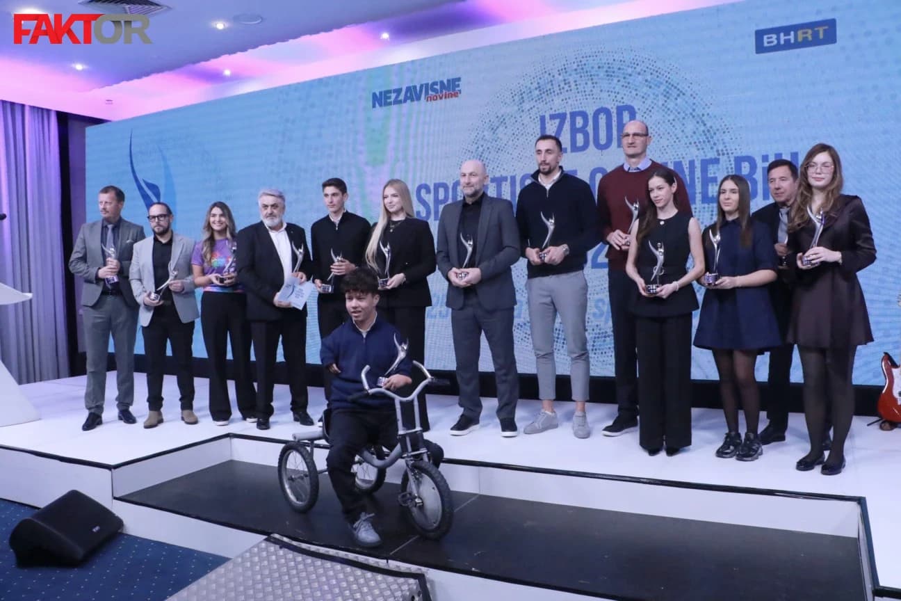 Izabrani najbolji sportisti BiH u 2025. godini