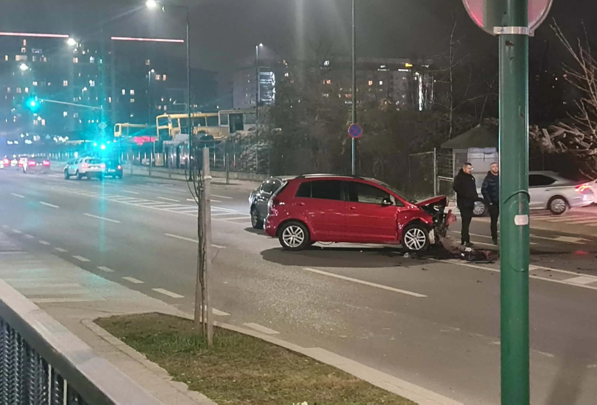 Saobraćajna nesreća u Sarajevu: Jedna osoba prebačena u KCUS