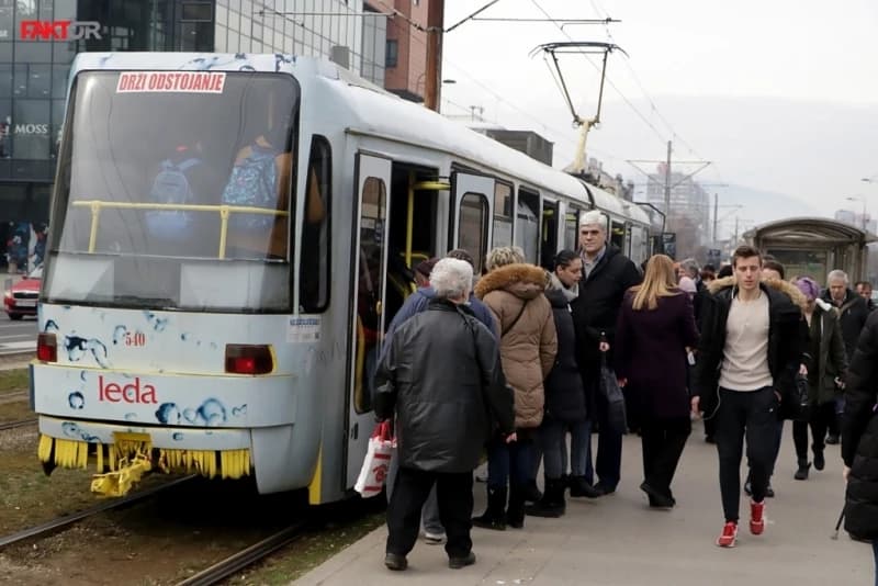 Tramvaji od sinoć voze samo na relaciji Ilidža - Željeznička stanica