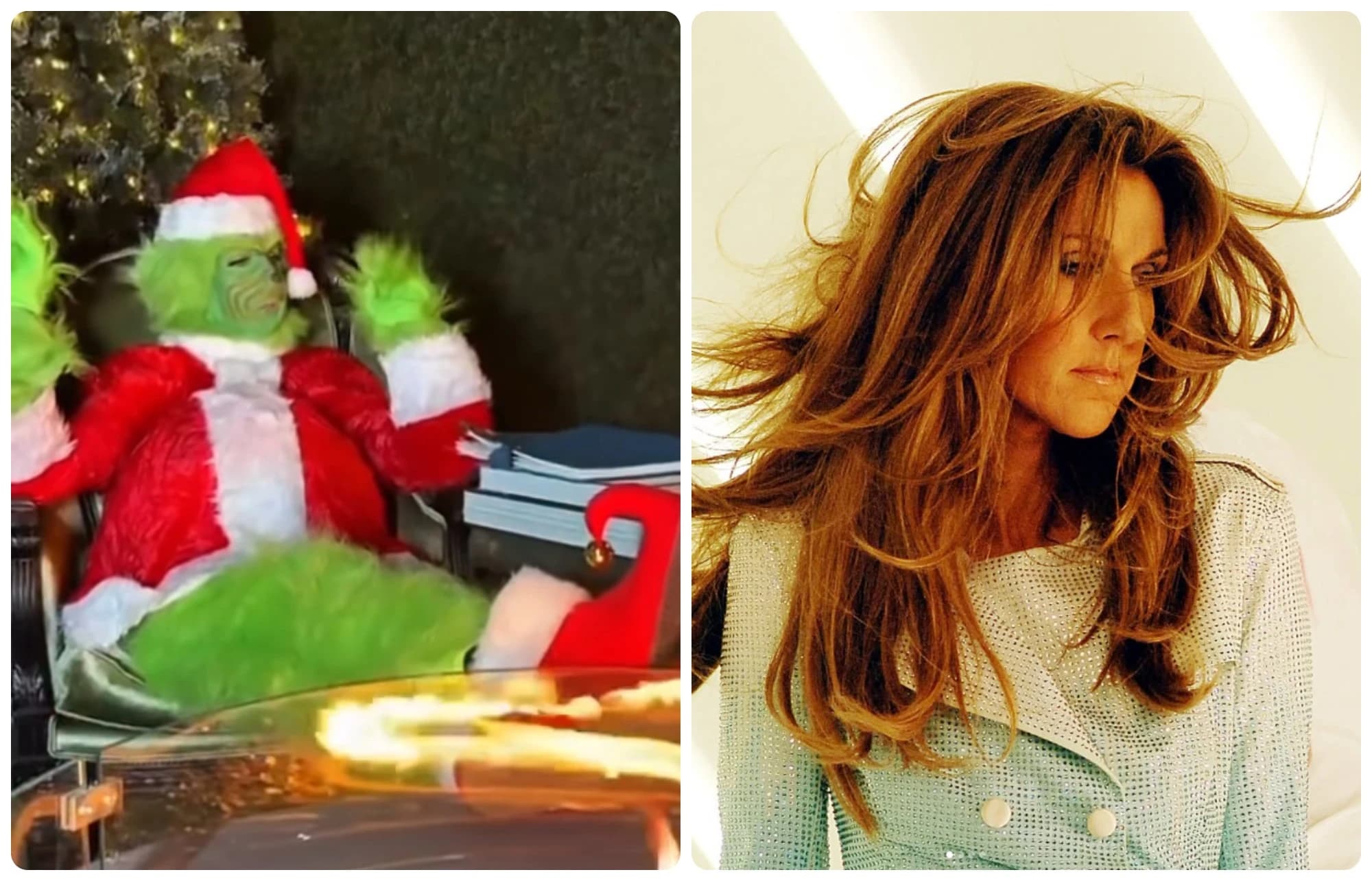 Celine Dion kao Grinch