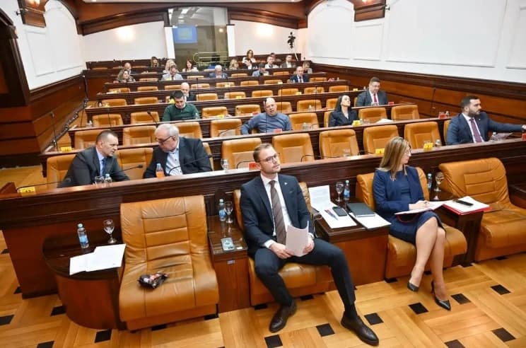 Draško Stanivuković na sjednici Skupštine