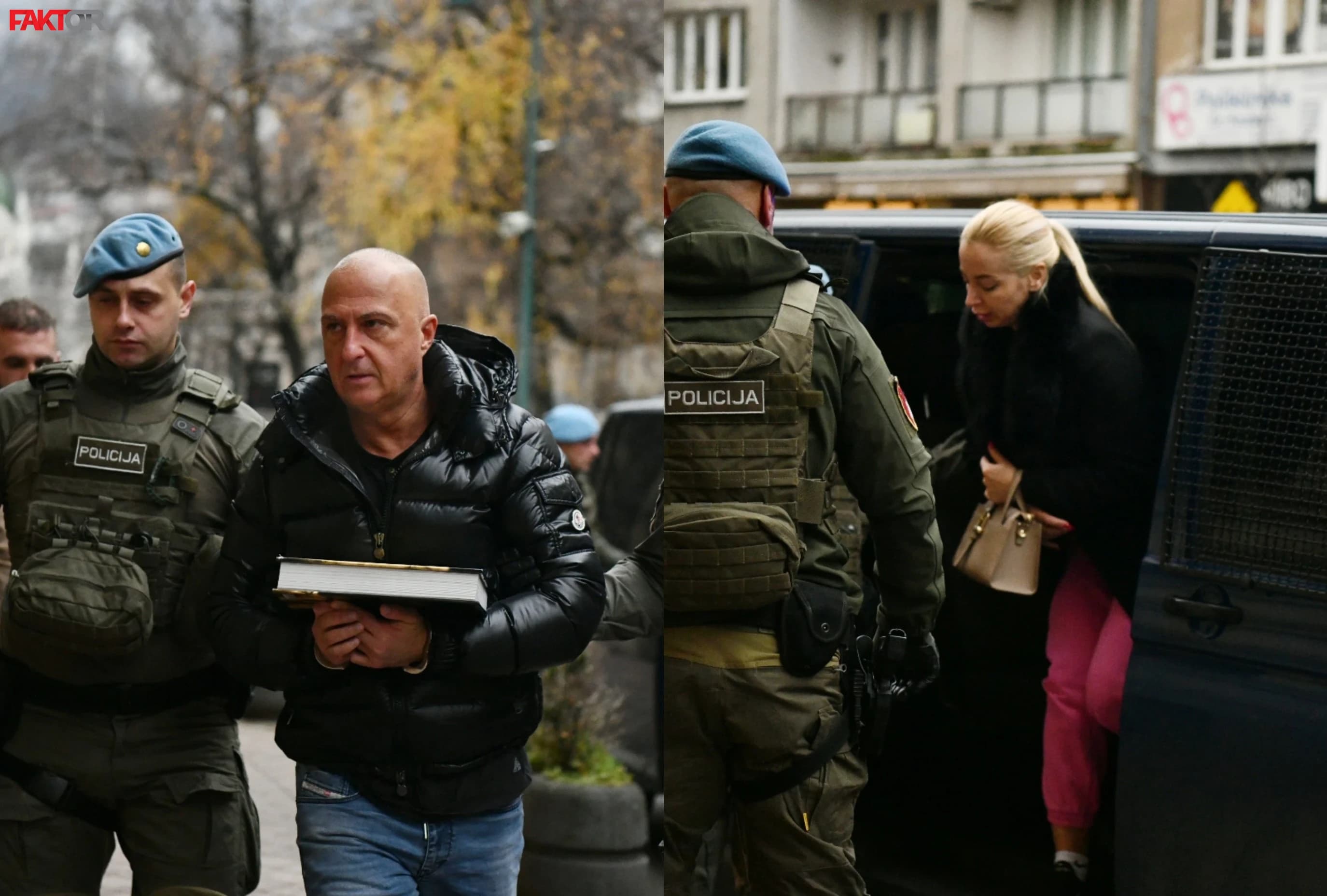 Ajanović i Hakalović noć proveli u policijskom pritvoru