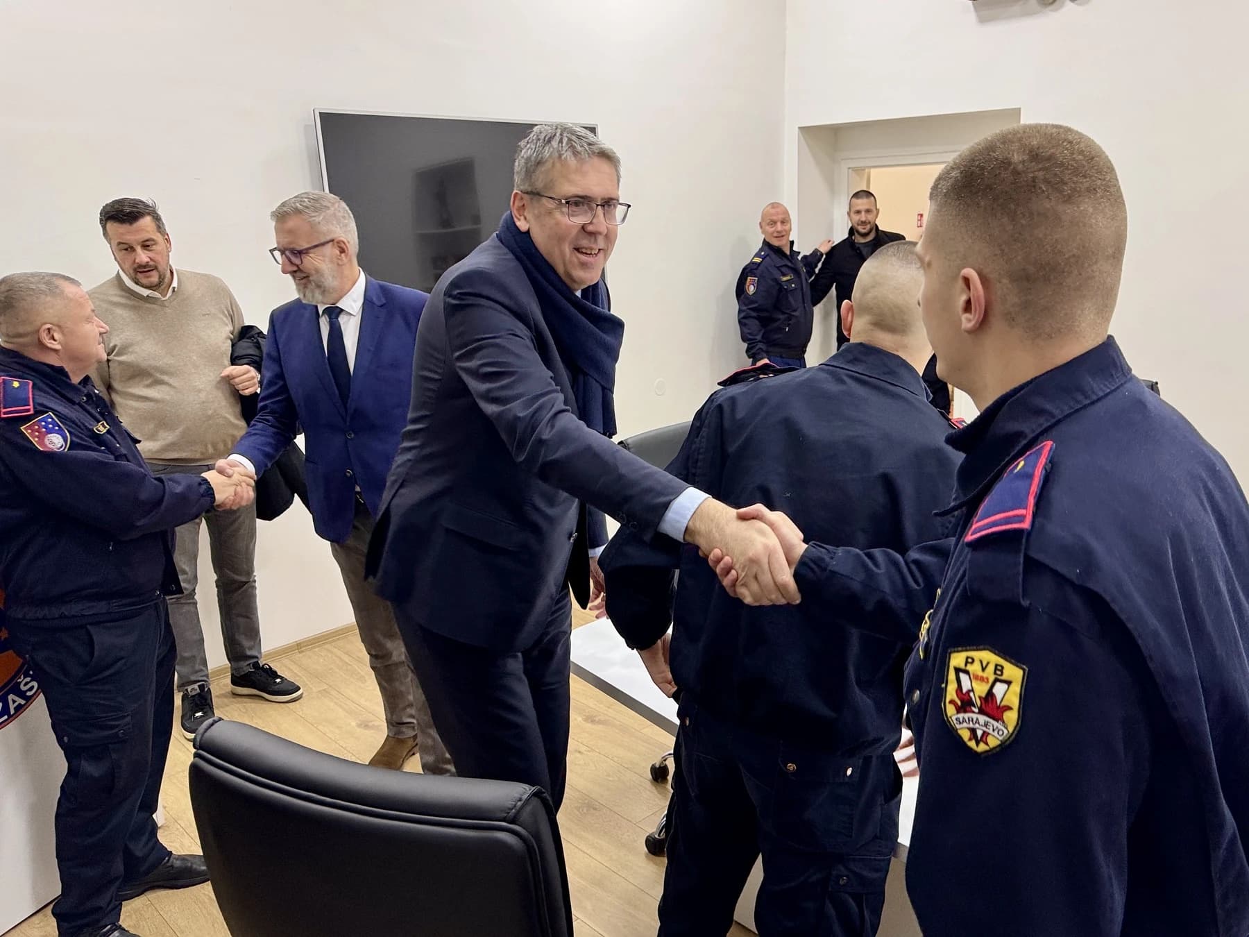Uoči dočeka 2026. godine: Avdić i Bićo obišli dežurne službe i Gerontološki centar