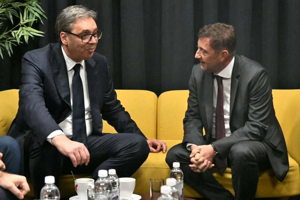 Aleksandar Vučić i Mario Kordić