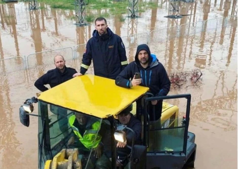 NiP-ovci tokom "selfiranja" na Ilidži 2021.