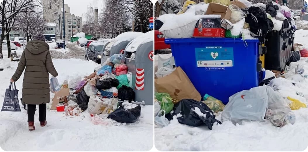 Kontejneri na Alipašinom Polju