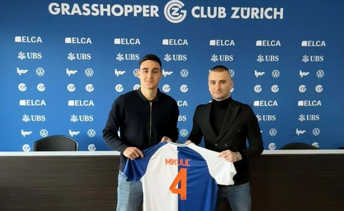 Mikulić je u Grasshopperu zadužio dres s brojem 4