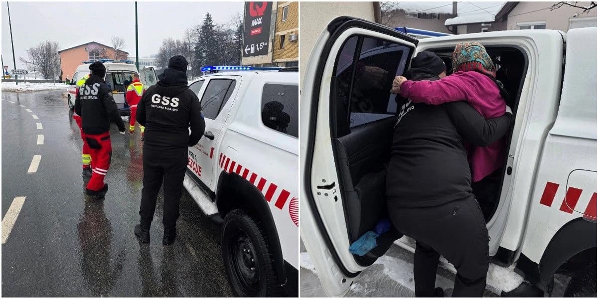 GSS pomogao pri transportu teško bolesne žene: Hitno je prebačena u KCUS