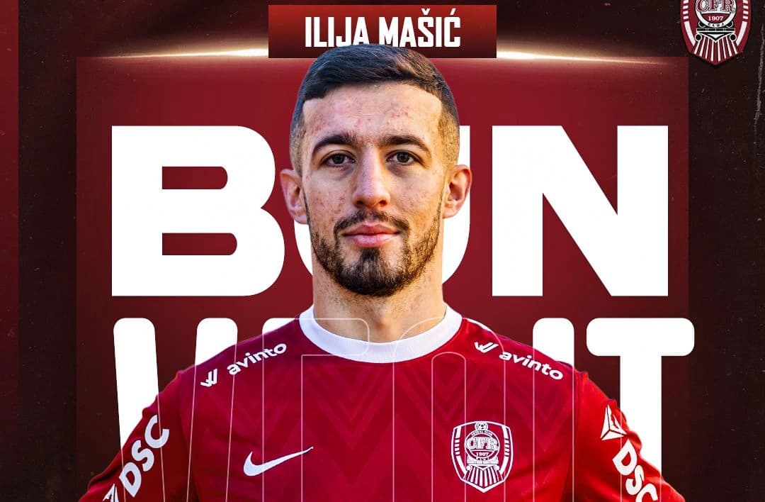 Mašić u dresu Cluja