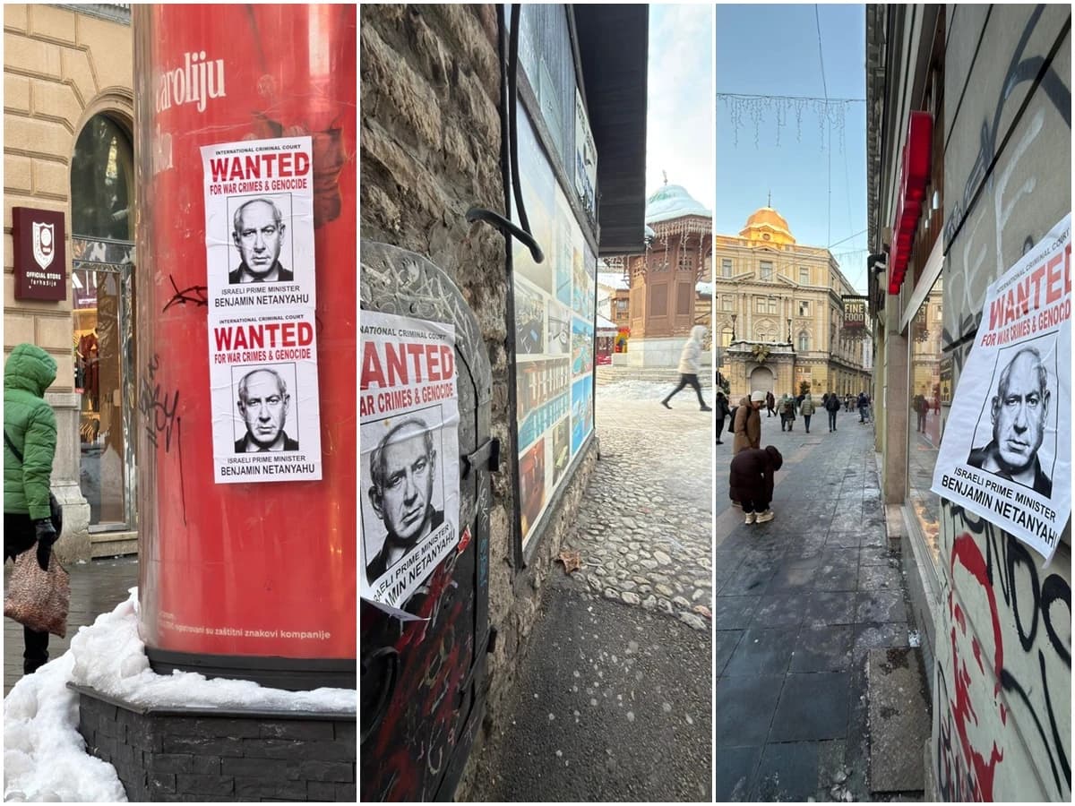Plakati u centru Sarajeva