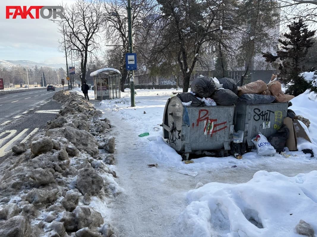 Sa snijegom je stigao potpuni kolaps