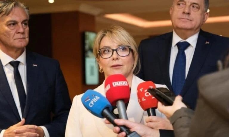 Siniša Karan, Ana Trišić-Babić i Milorad Dodik