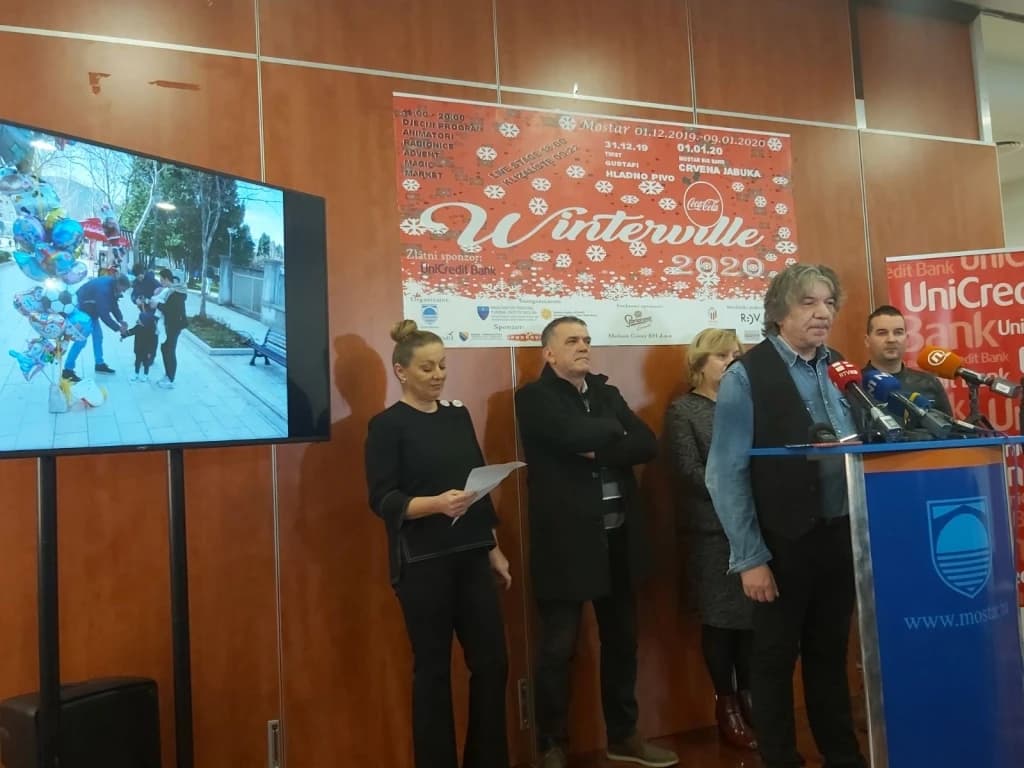 Mostar doček Nove godine