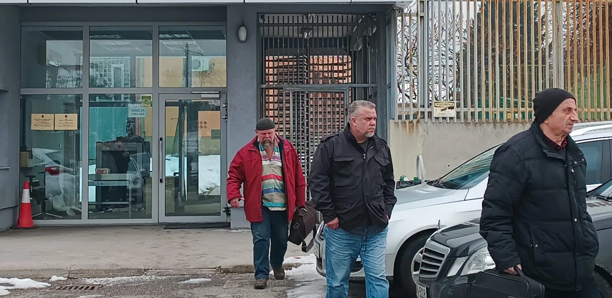 Savo Jokić (lijevo) i Mišo Adamović (u sredini)