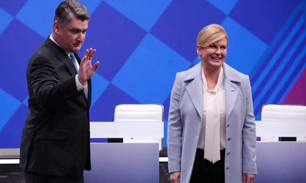 Zoran Milanović i Kolinda Grabar-Kitarović 