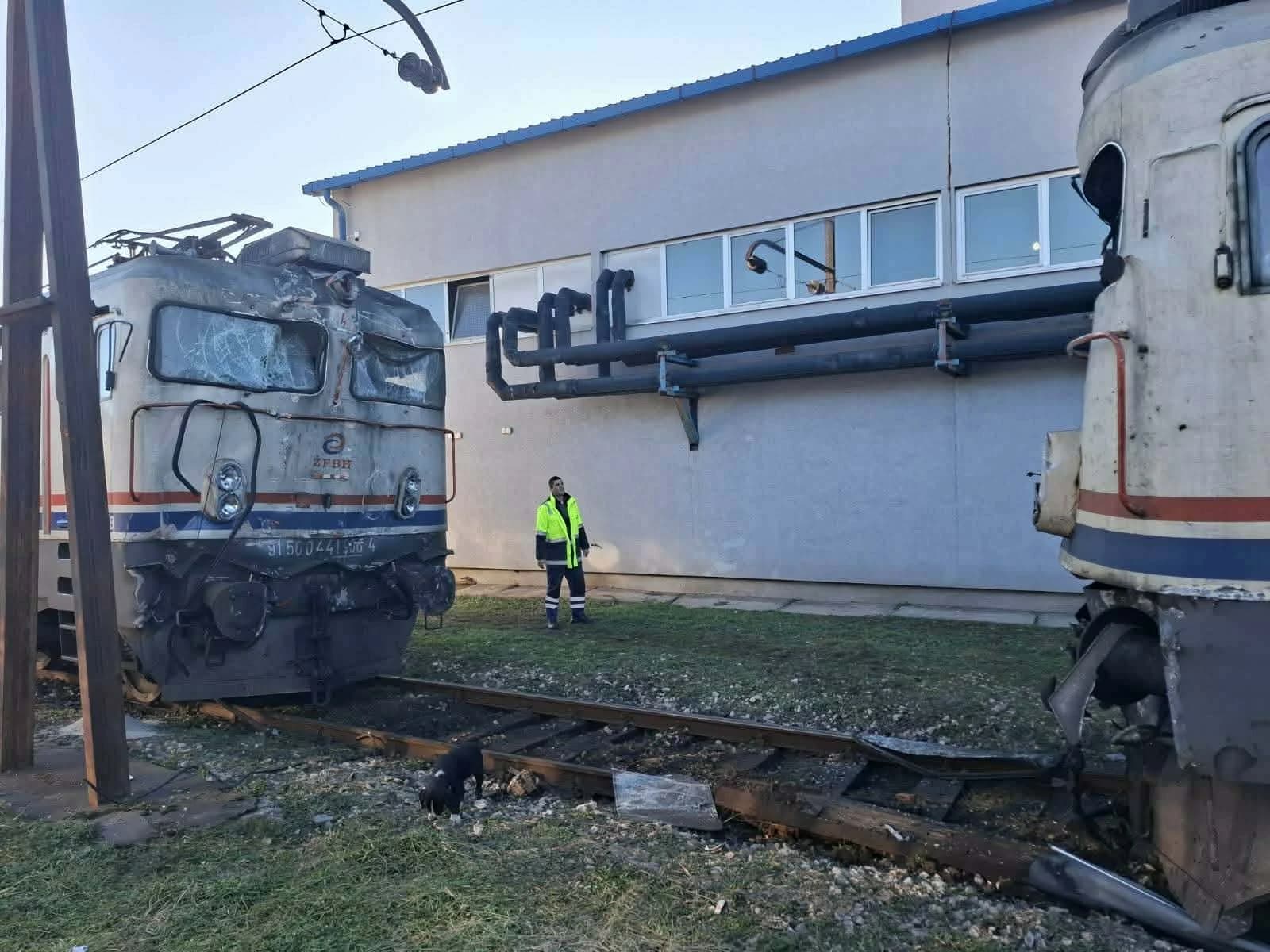 Sudar se desio tokom probe lokomotive