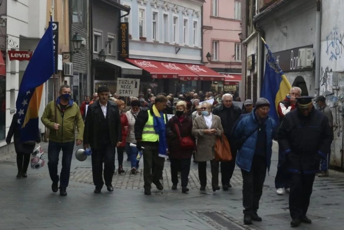 Penzioneri u Tuzli u subotu izlaze na proteste