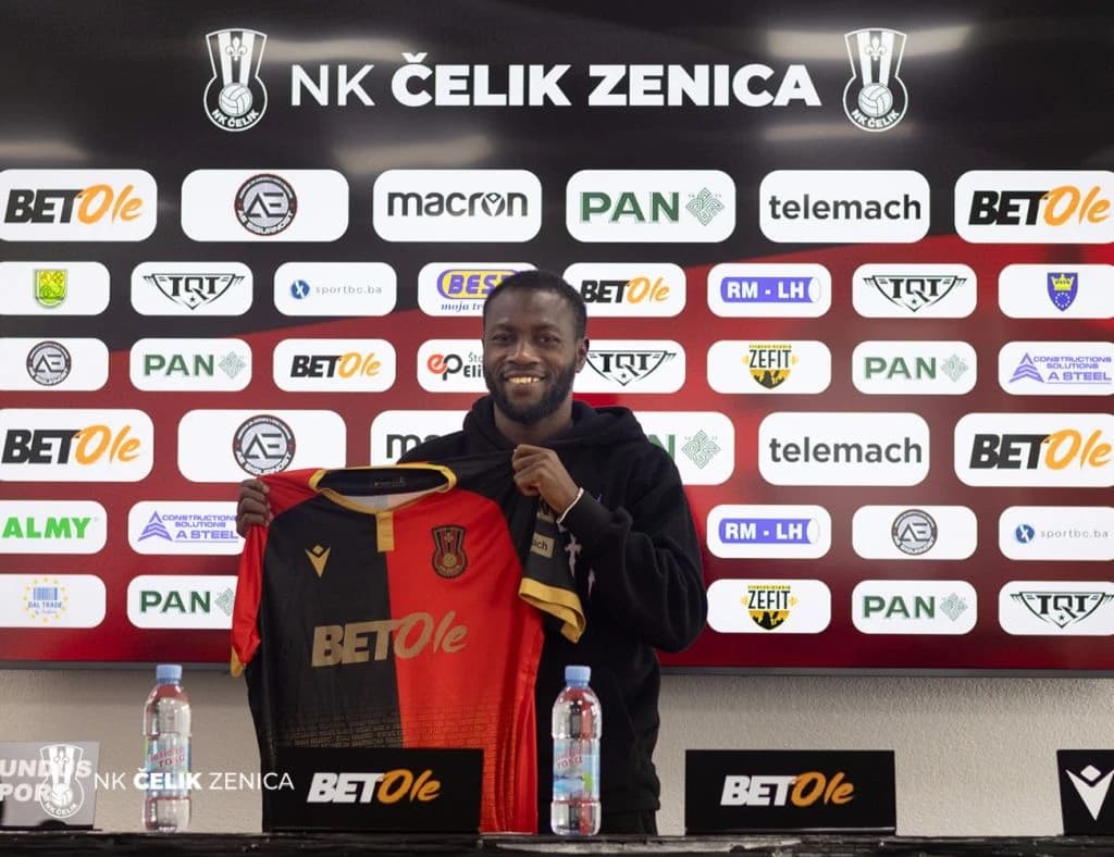 Joseph Amoah novo Čelikovo pojačanje