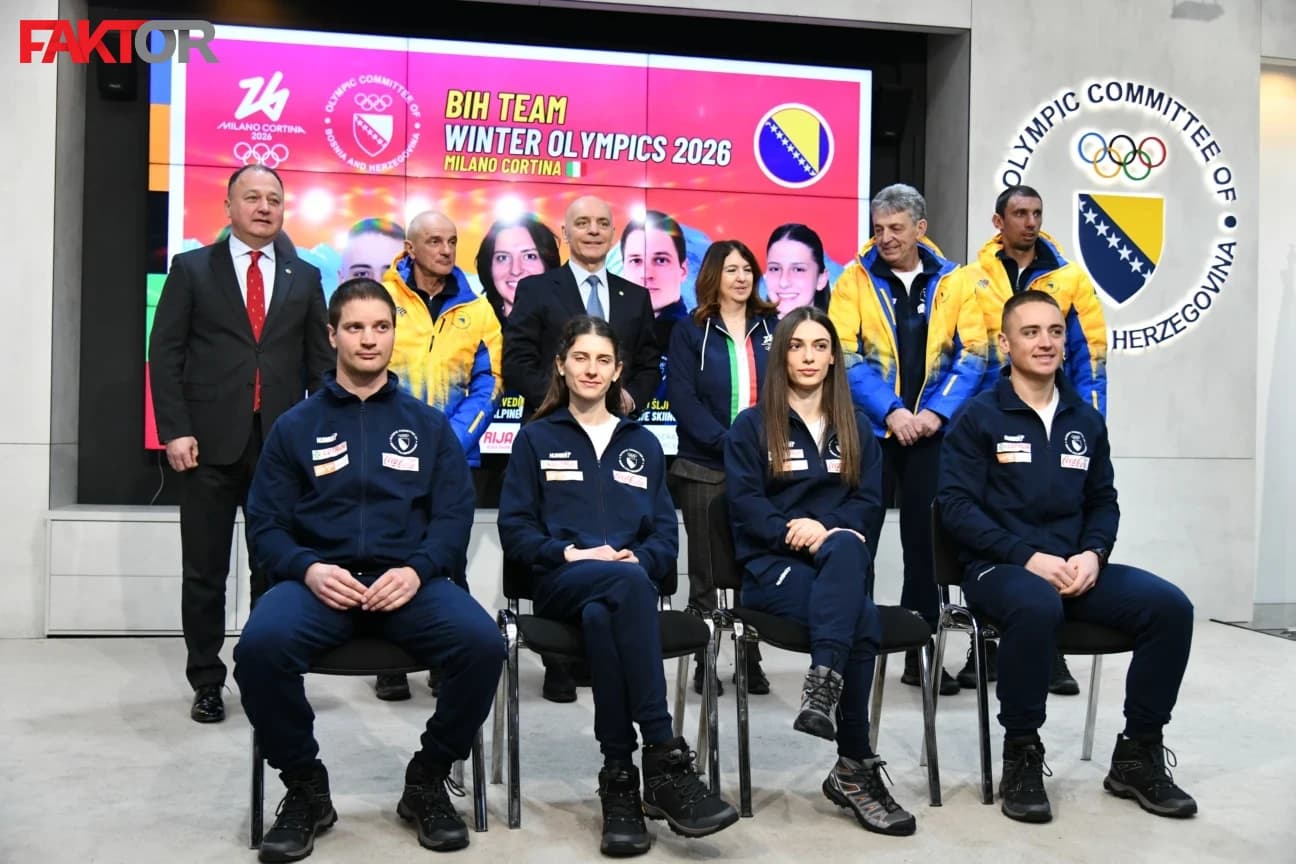 Bh. zimski olimpijci pred odlazak u Italiju poručili: Ponosno branimo boje države