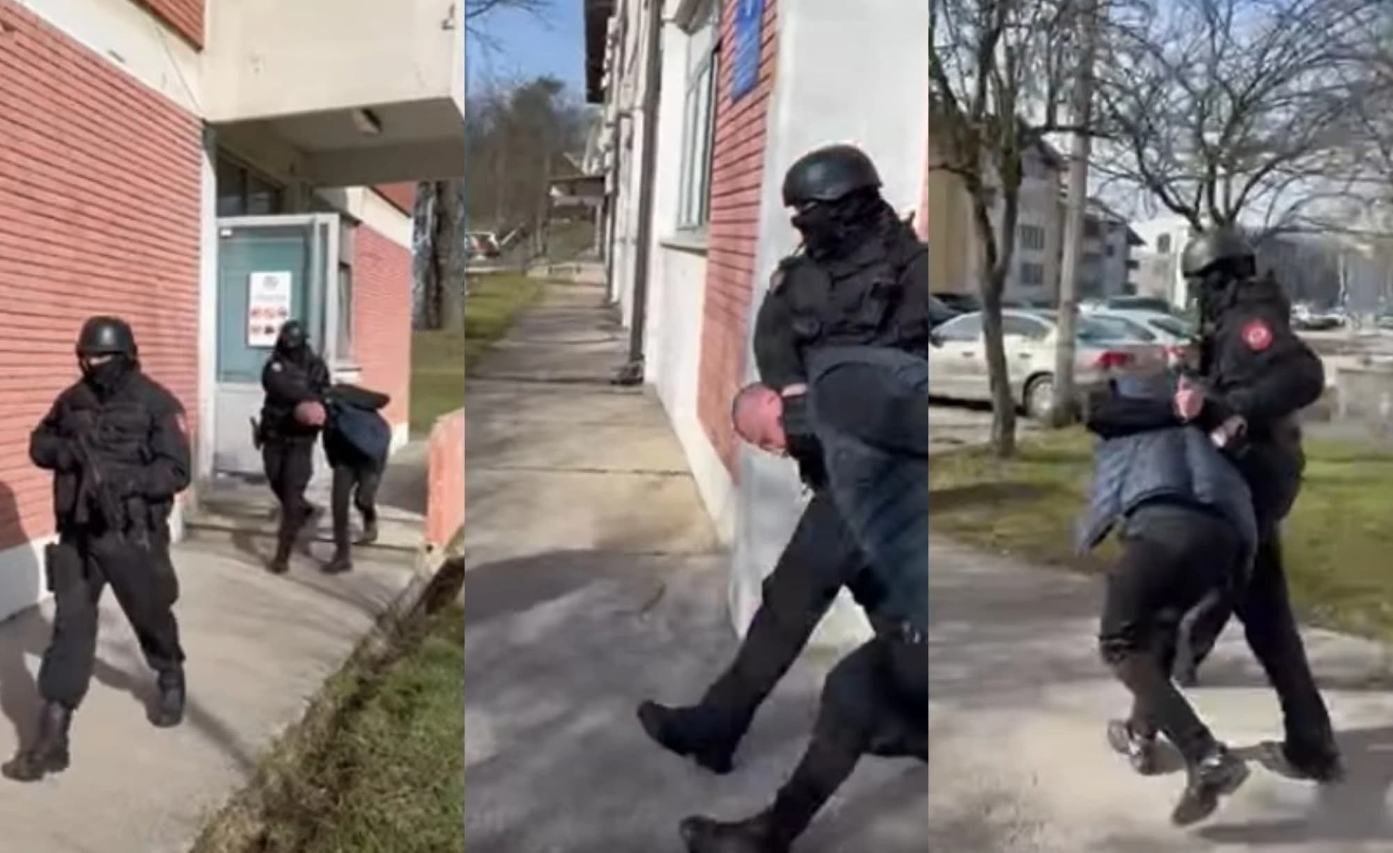 Sprovođenje uhapšenog Hubijara