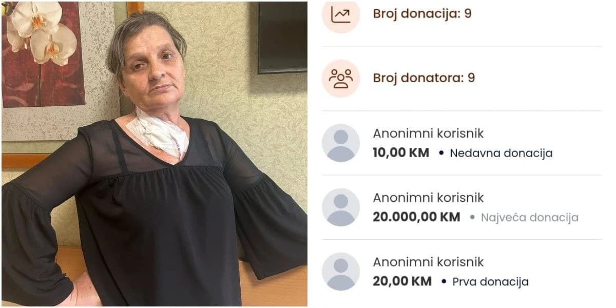 Za samo sat vremena prikupljen novac za liječenje Đule Lončarić: Anonimni donator uplatio 20.000 KM