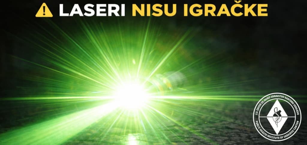 Upozorenje roditeljima: Laseri nisu igračke, spriječite trajne posljedice po zdravlje djece!