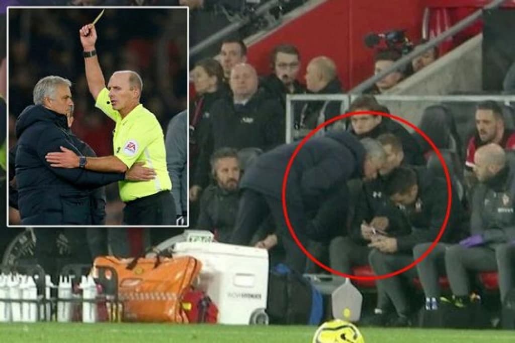 Poraz Tottenhama: Mourinho zbog bizarnog poteza dobio žuti karton