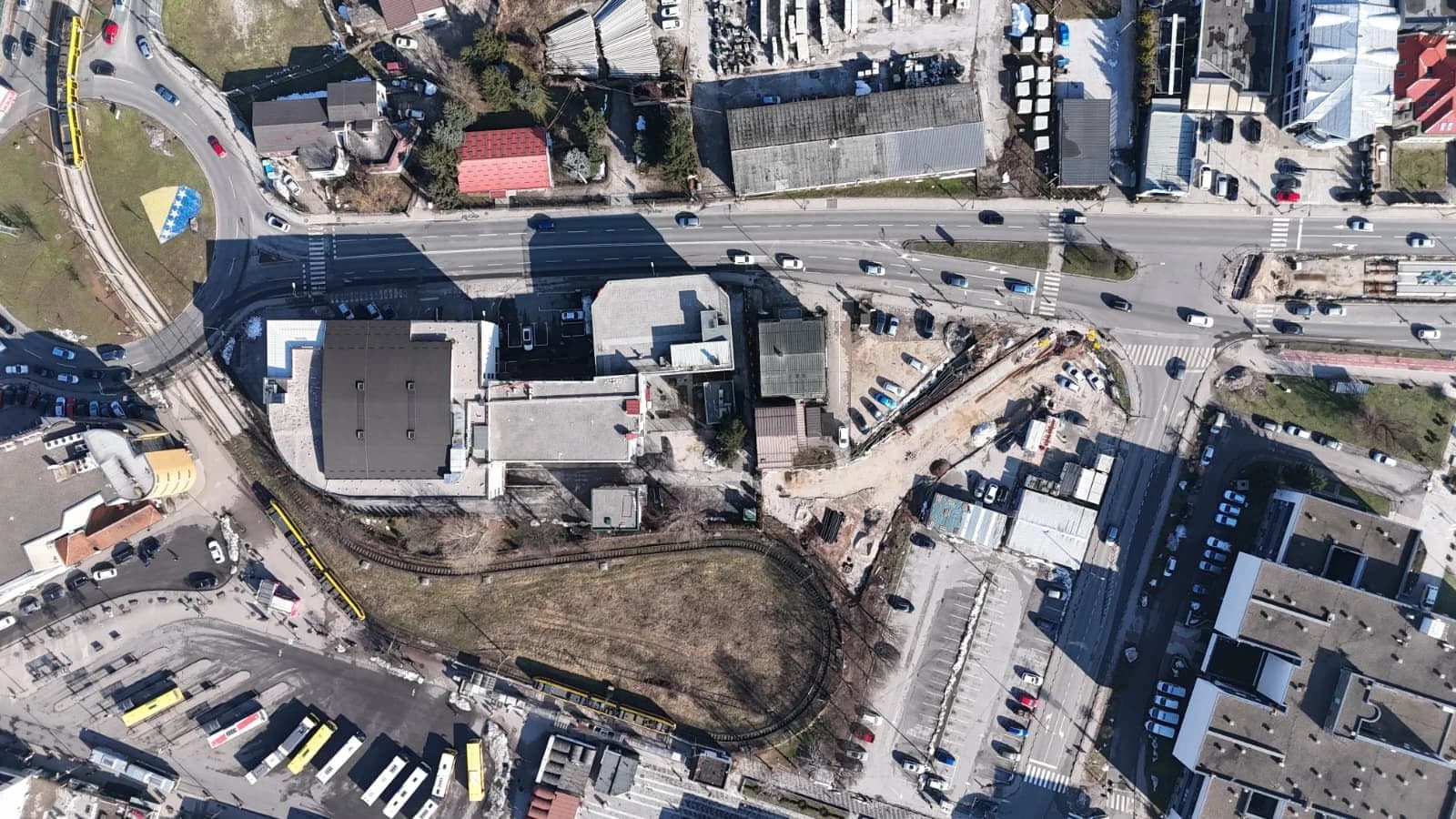 Ilidža - terminal iz zraka