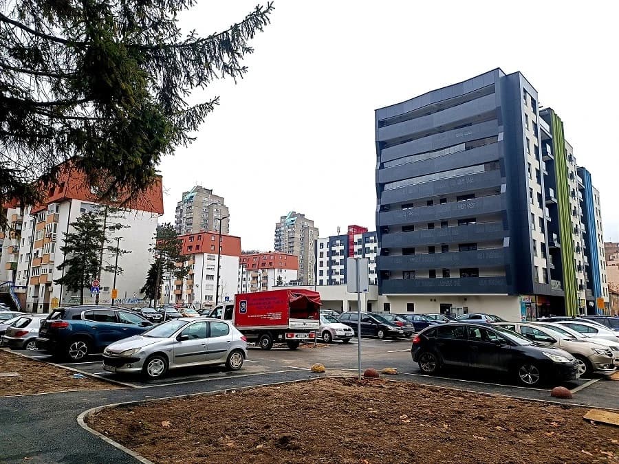 Novi parking na Brčanskoj Malti