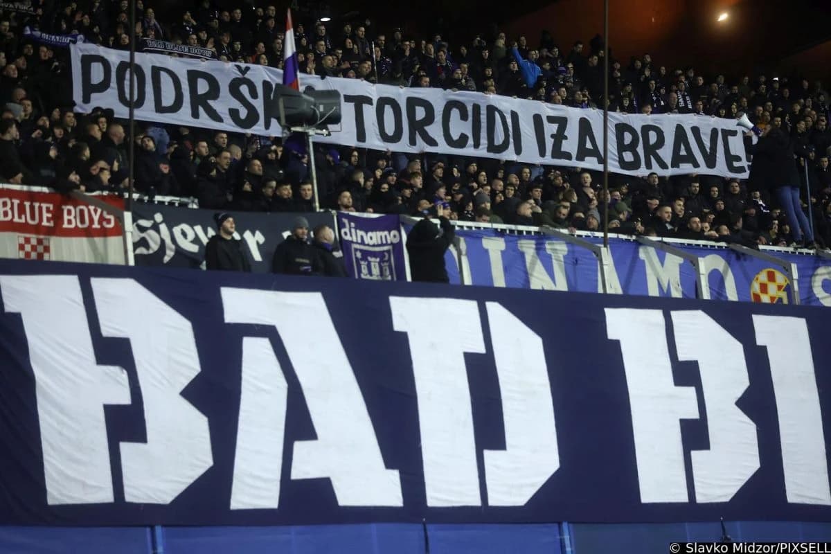 Transparent podrške fanovima Hajduka