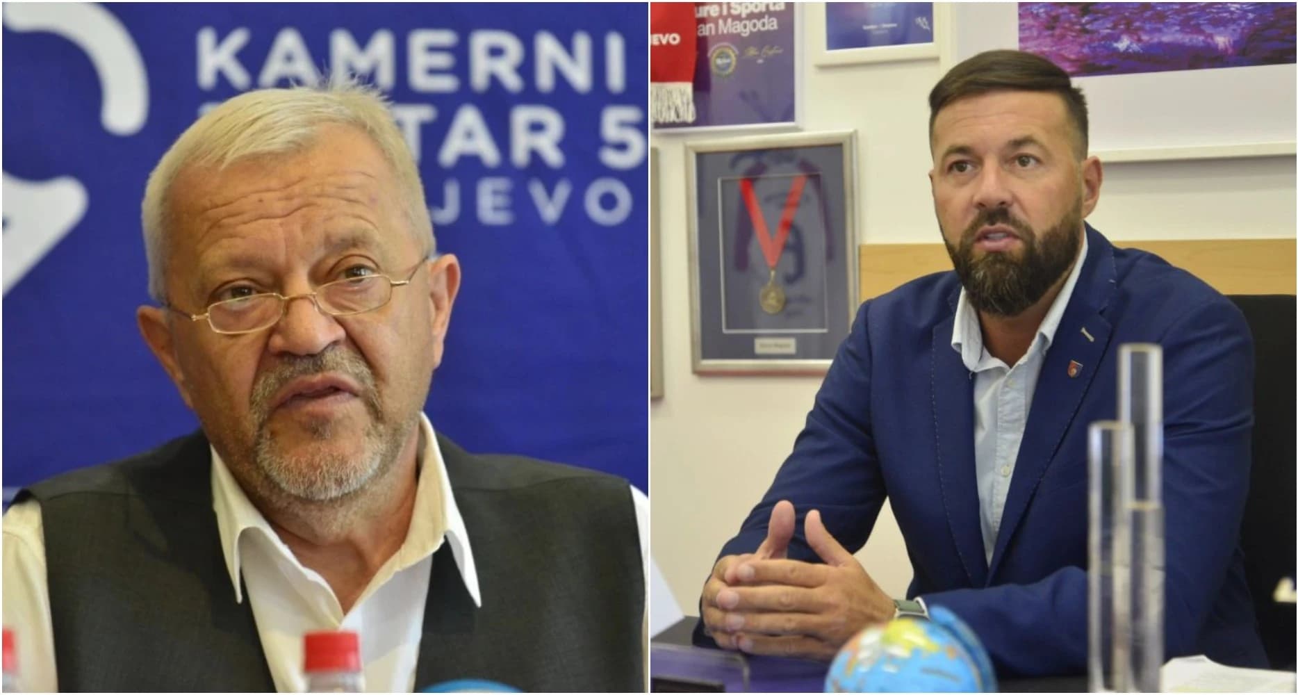 Emir Hadžihafizbegović i Kenan Magoda