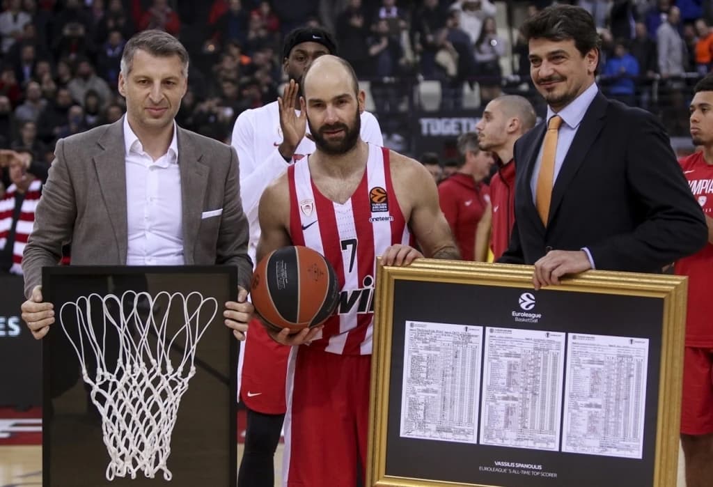 Vassilis Spanoulis  postao najbolji strijelac u historiji Eurolige