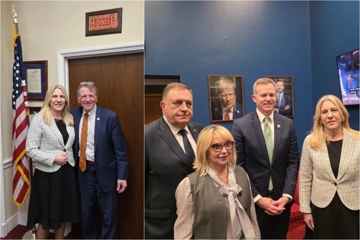 Cvijanović se susrela s američkim kongresmenom, BiH nazvala "kolonijom"