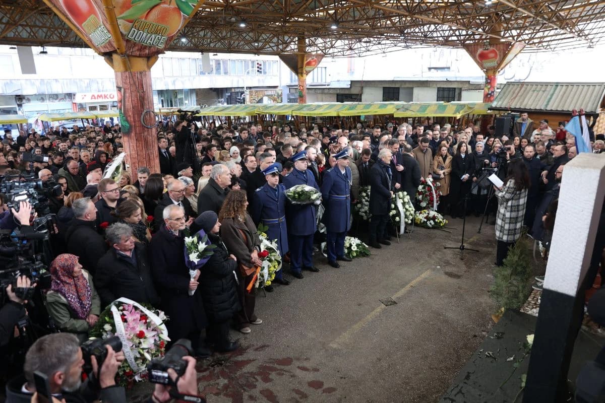 Obilježena godišnjica masakra na Markalama