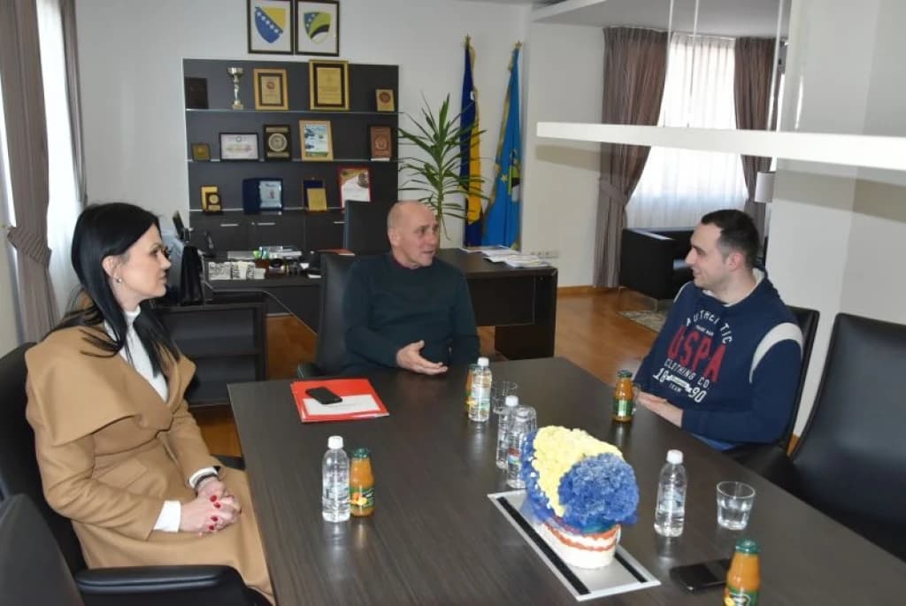 Prijem u Vladi TK za Harisa Brkića