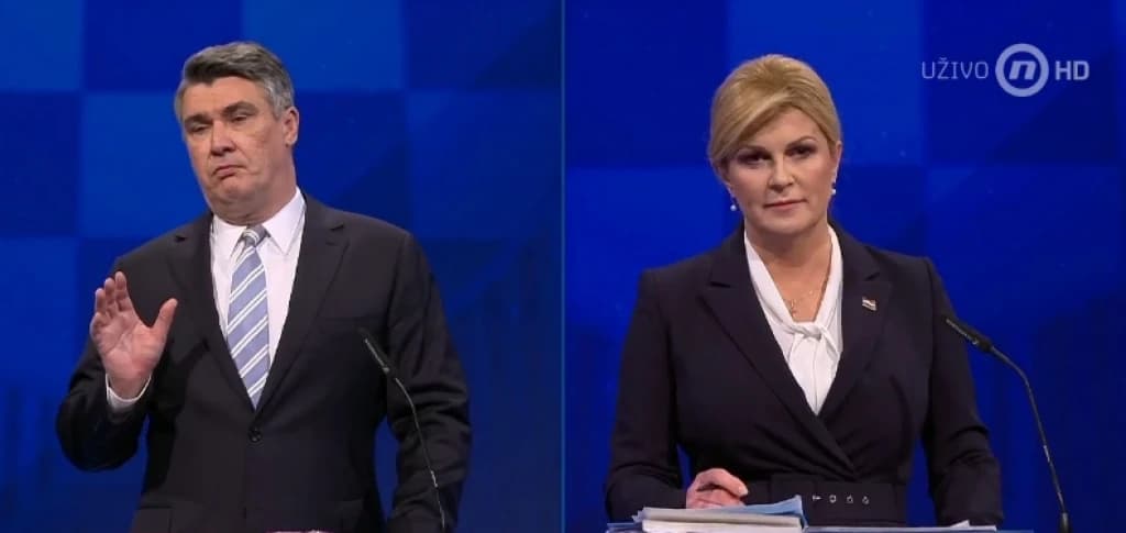 Zoran Milanović i Kolinda Grabar-Kitarović
