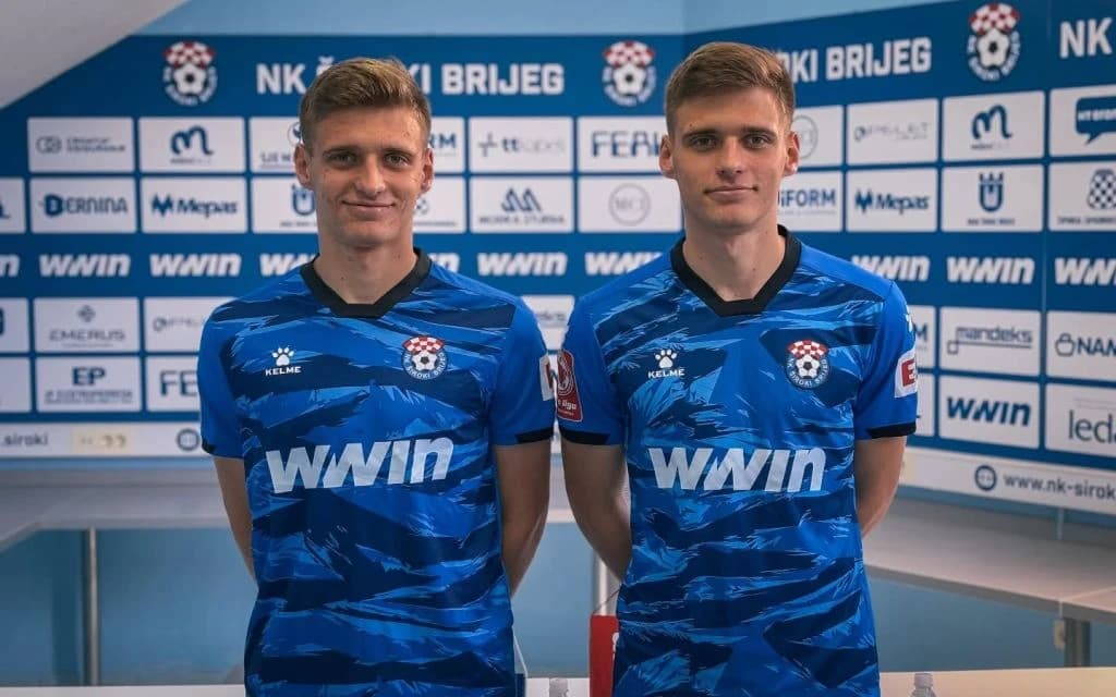 Blizanci Marko i Filip Matić nose dres Širokog Brijega