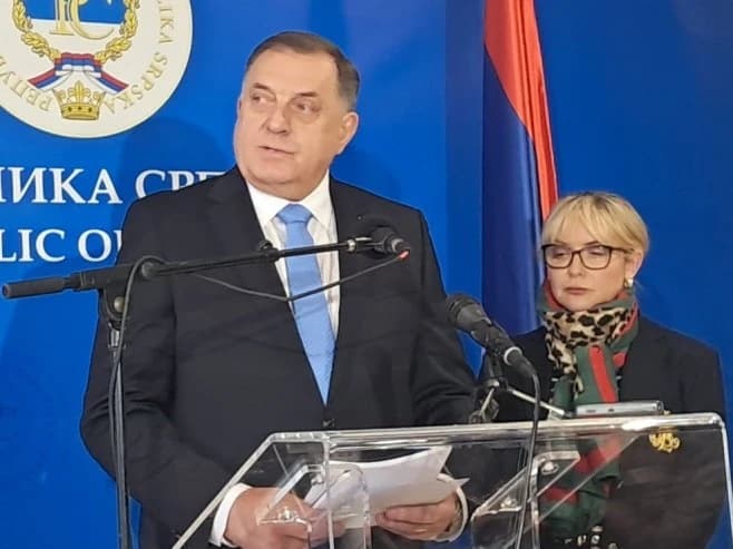 Milorad dodik i Ana Trišić - Babić
