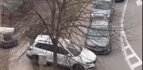 Autom na zelenu površinu