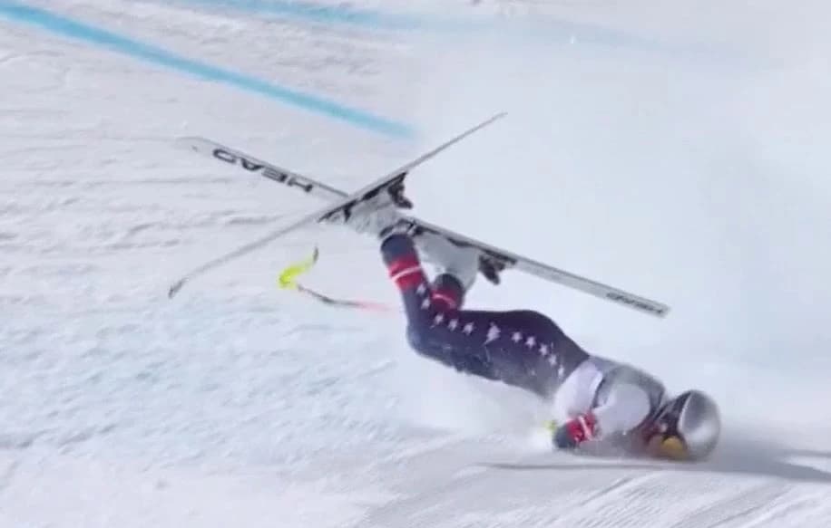 Vonn je pala odmah na startu olimpijskog spusta