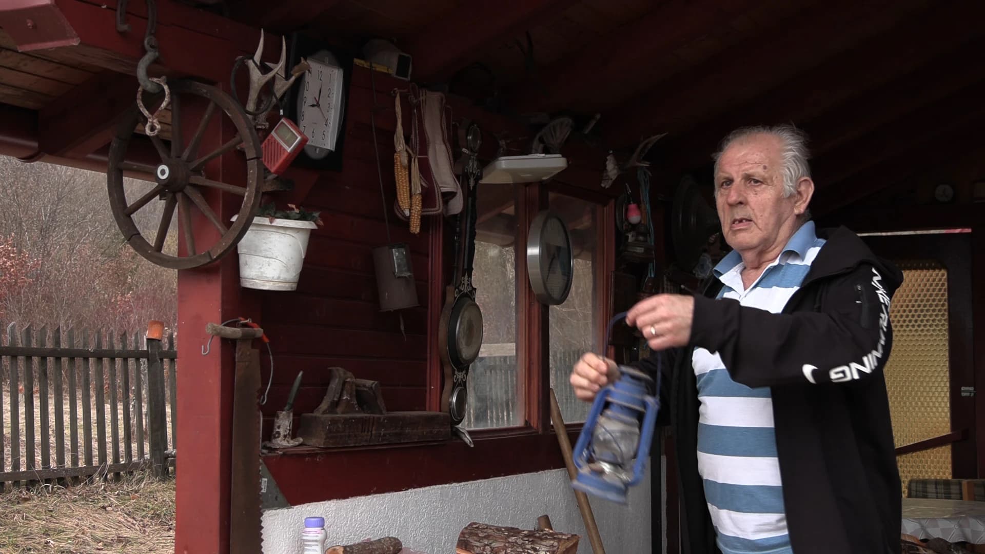 Esad Bećirević sa fenjerom
