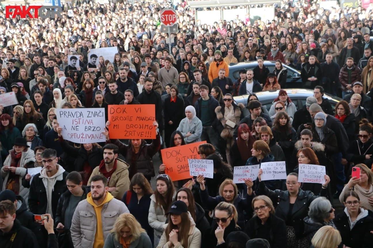 Grupa građana "Reci dosta" ne stoji iza današnjih protesta: Mogući su nemiri, ograđujemo se od okupljanja