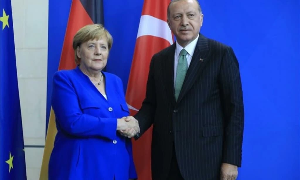 Merkel Erdogan