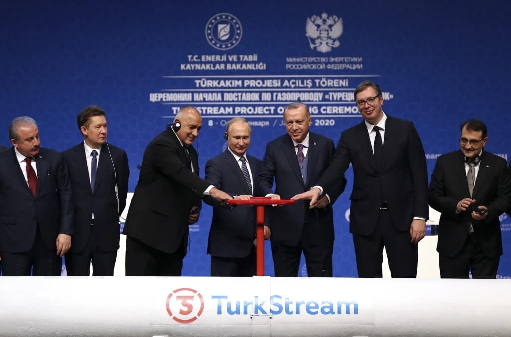 Borisov, Putin, Erdogan, Vučić