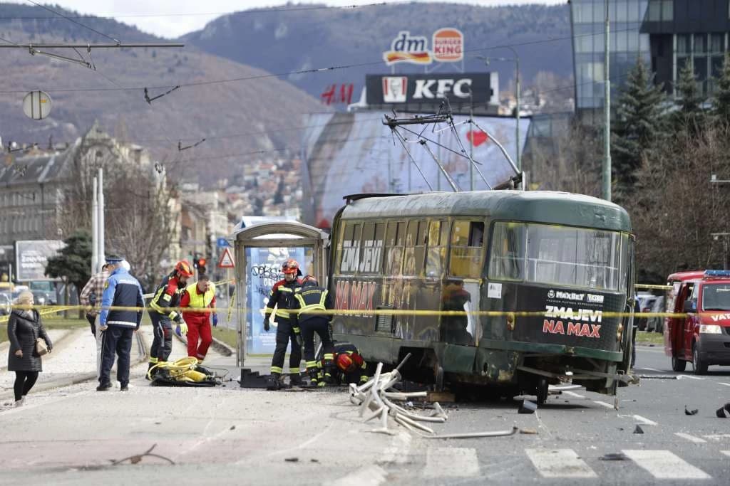Prošle sedmice tramvaj je iskočio iz šina
