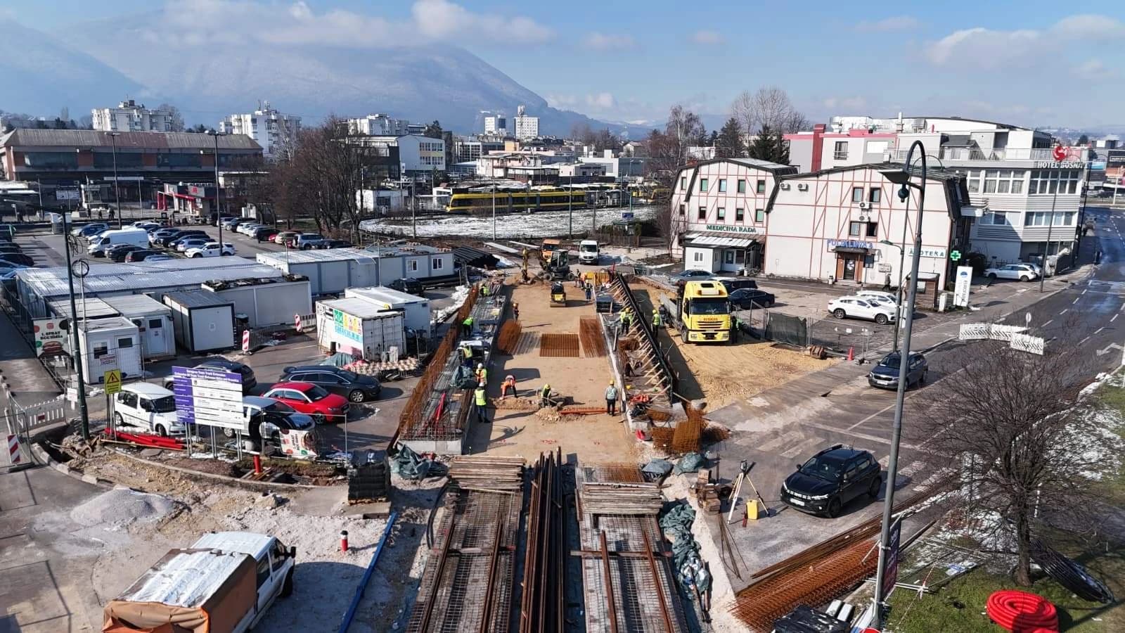 Od sutra počinju radovi na okretnici na Ilidži: Tramvaji će saobraćati na relaciji Nedžarići - Baščaršija - Nedžarići